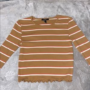Striped long sleeve shirt